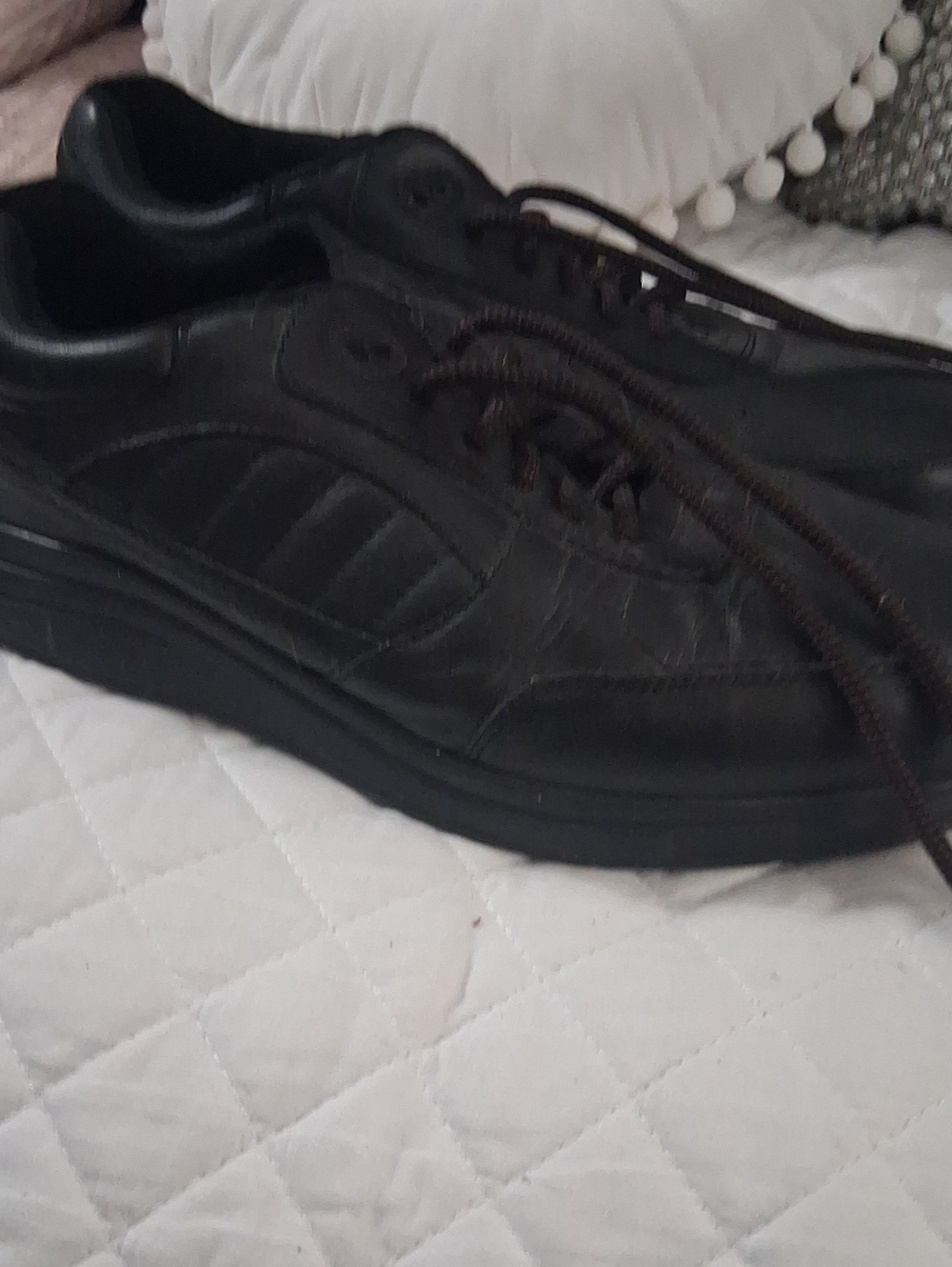 PW Minor Orthopedic SofSole Men's Black Comfort Lace-Up Shoes Sz 10 $32.